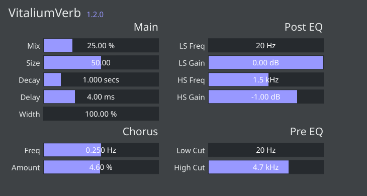 VitaliumVerb screenshot